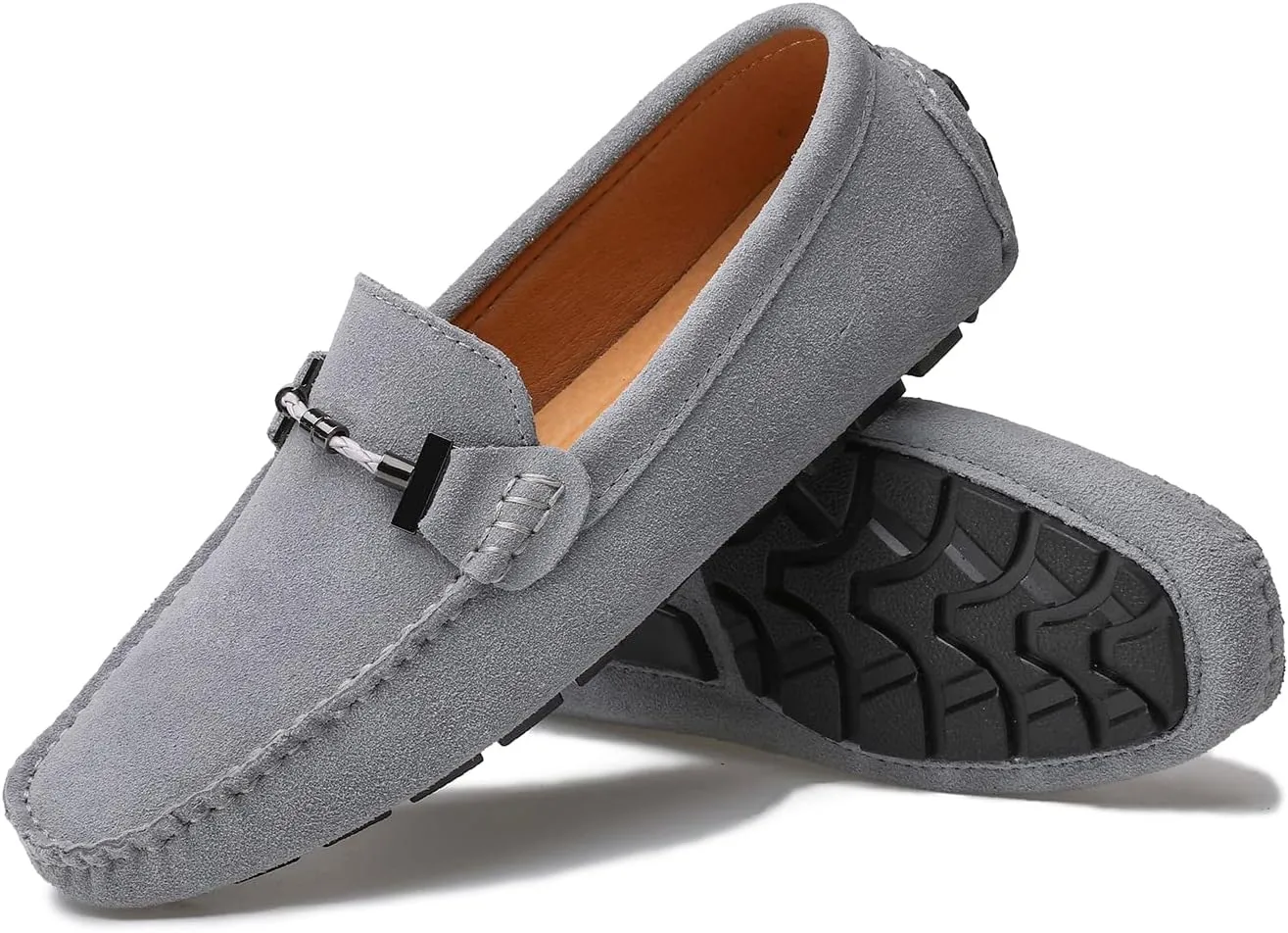 DCZTELG Penny Loafers for Men Casual Slip On Dress Moccasins Comfort Driving Boat Shoes