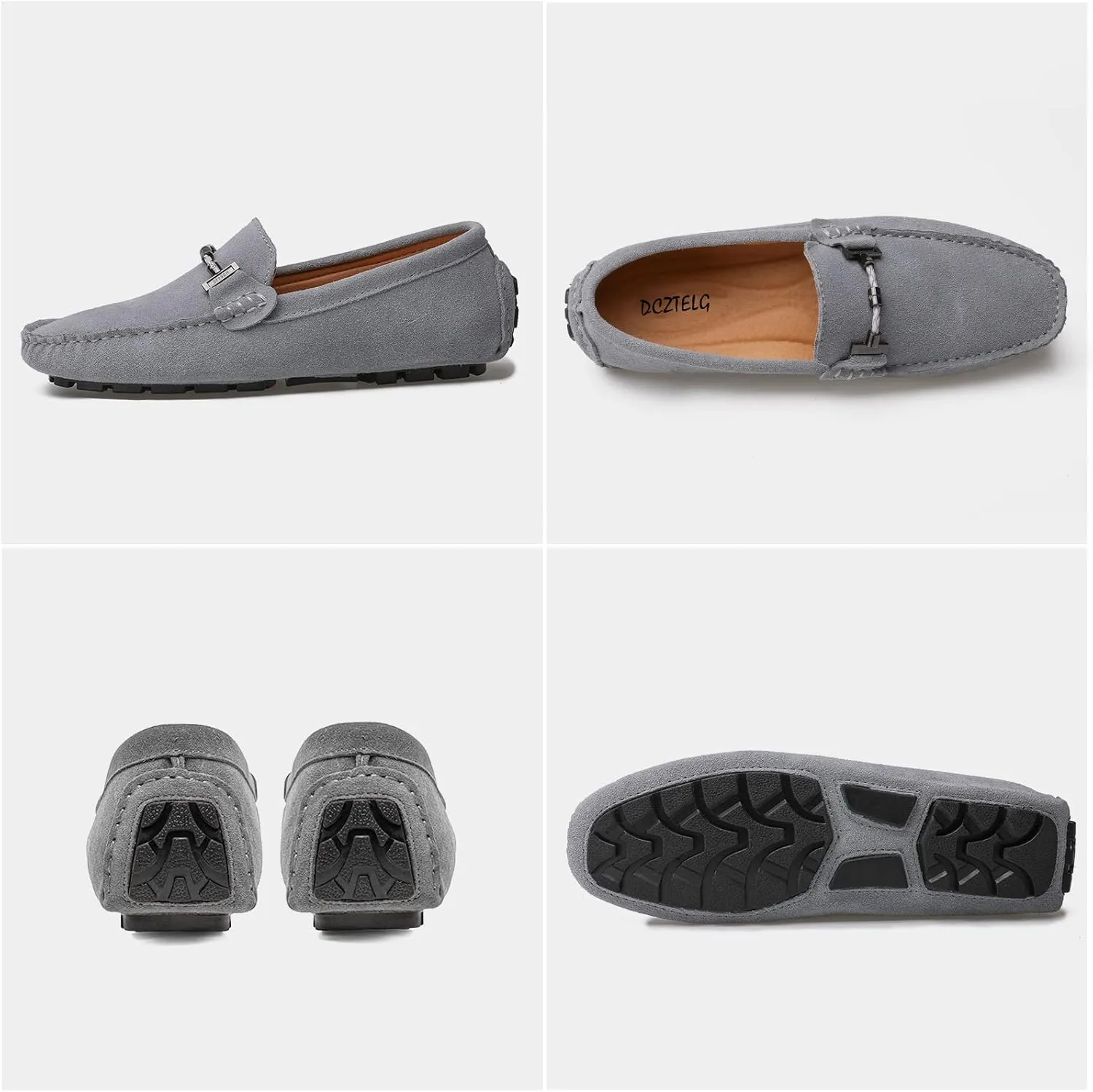DCZTELG Penny Loafers for Men Casual Slip On Dress Moccasins Comfort Driving Boat Shoes