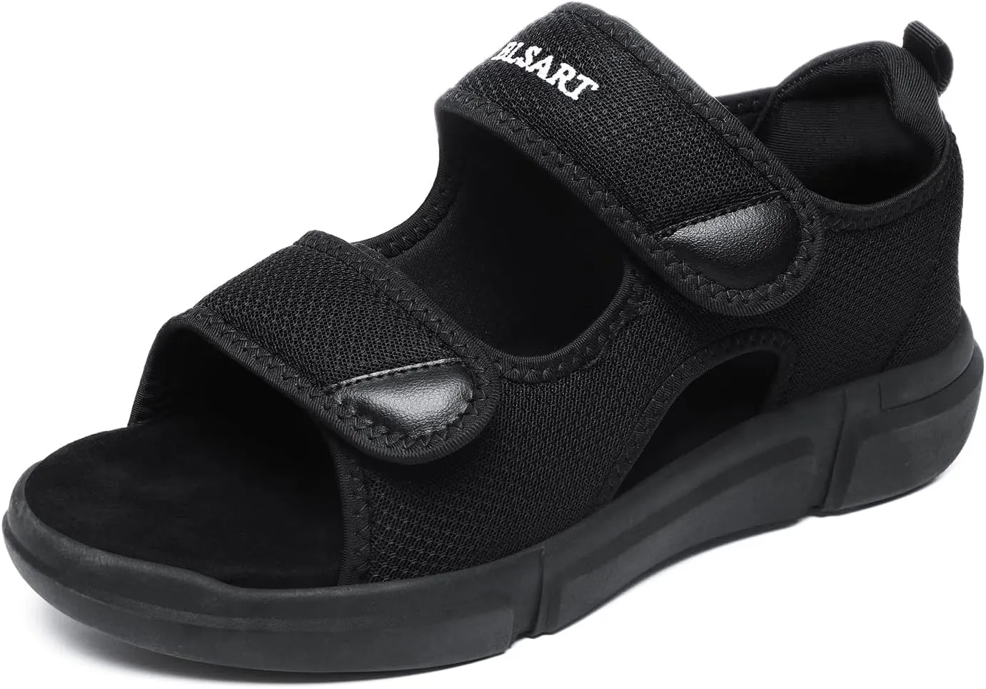 Diabetic Sandals for Men Wide Toe Swollen Feet Adjustable for Foot Pain ReliefOpen Toe Casual Athletic Sandals for Outdoor Beach Travel Summer