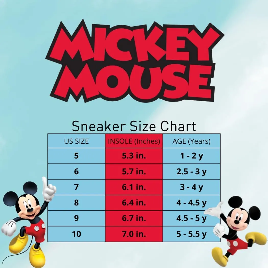 Disney Kids Character Shoes Lightweight Laceless Sneakers (Toddler/Little Kids)