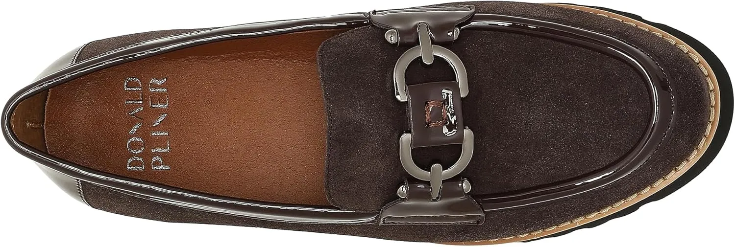 Donald Pliner Women's Clio Loafers, Slip-On Shoes, Comfortable Loafers for All Day Walking