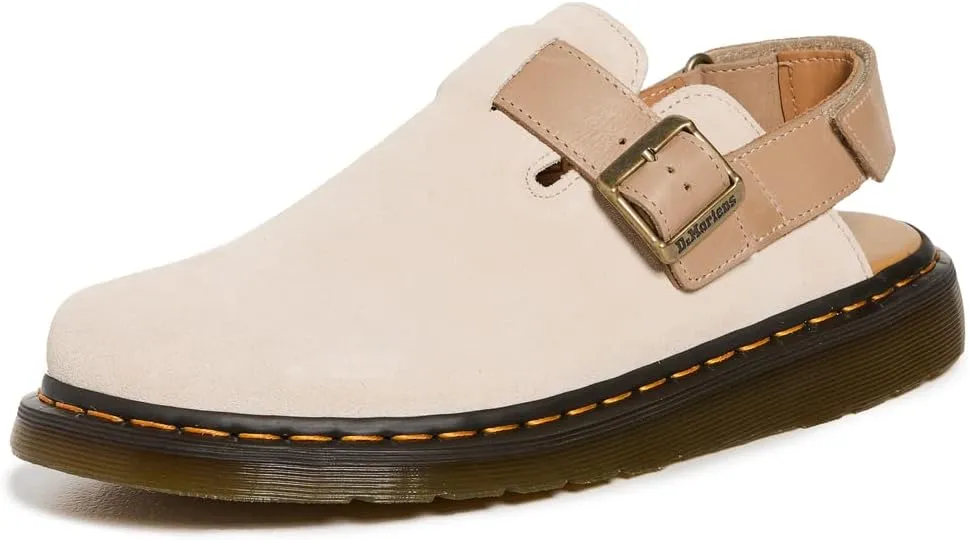 DR. MARTENS Men's Penny Loafer, Parchment Beige/Beige, 9