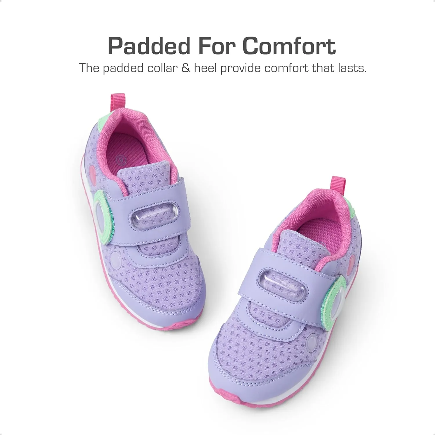 DREAM PAIRS Toddler Shoes Boys Girls Sneakers Kids Tennis Running Shoes Storybook Lightweight Hook and Loop Casual Walking Shoes