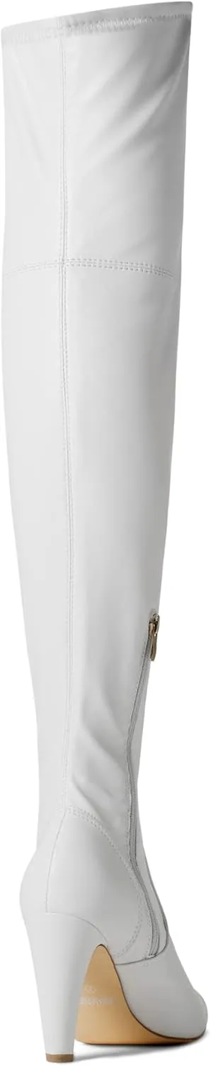 DREAM PAIRS Women's Thigh High Boots Over The Knee Heels Long Sexy Pointed Toe Boots