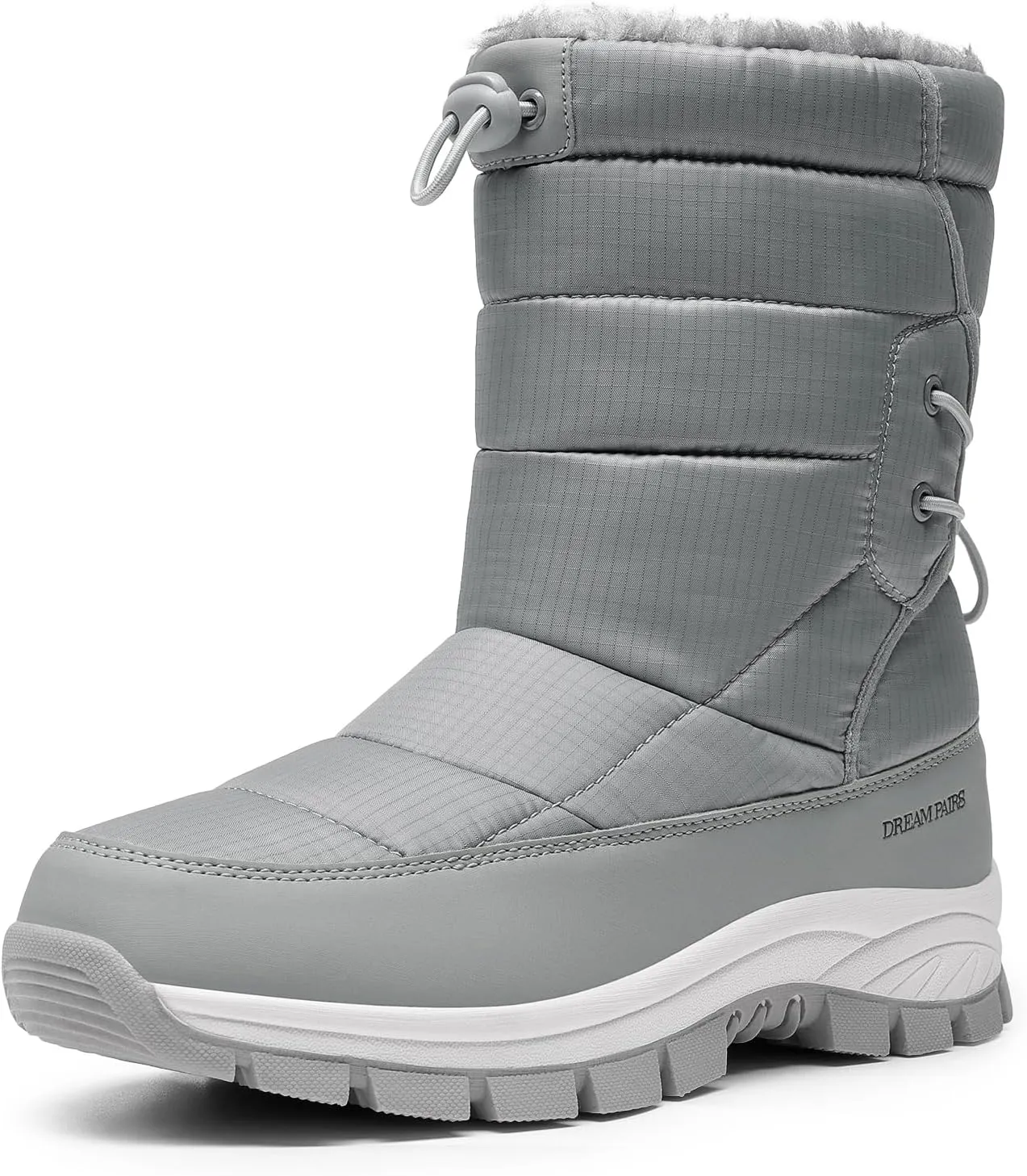DREAM PAIRS Women's Winter Snow Boots Waterproof Lightweight Warm Fashion Janara Mid Calf Boot