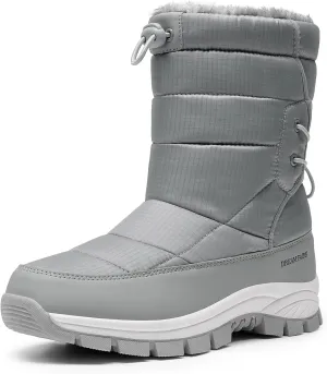 DREAM PAIRS Women's Winter Snow Boots Waterproof Lightweight Warm Fashion Janara Mid Calf Boot