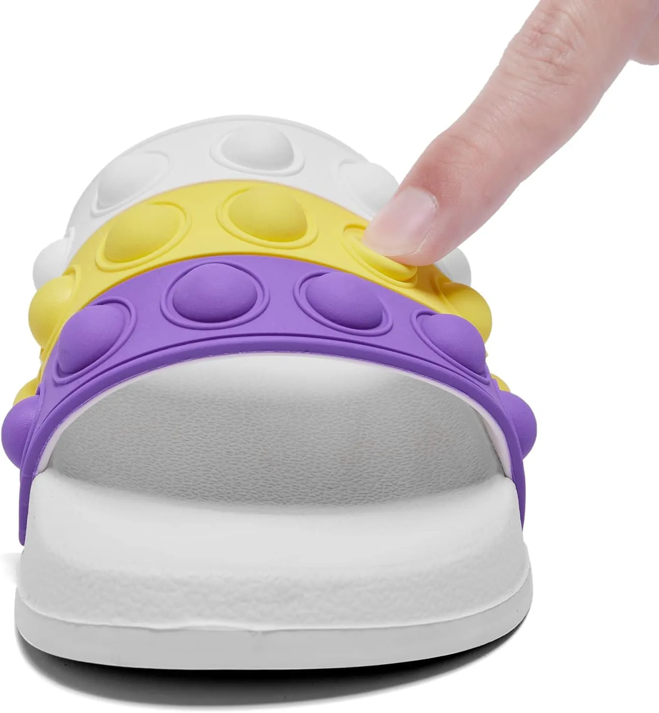 Engtoy Kid Boys Girls Slides Sandals For Kid Unisex Child Slippers Lightweight Non-slip Open Toe Comfy Shower Beach Funny Slide Sandals