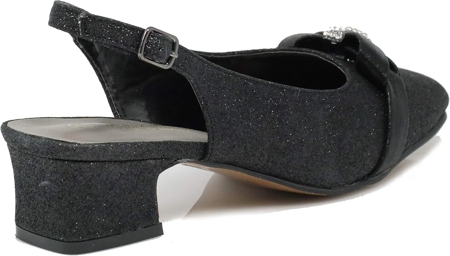 Enzo Romeo Antica02 Women's Wide Width Sling Back Low Heeled Pumps Sandals Shoes