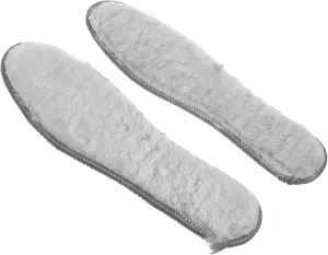 ERINGOGO 4 Pairs Winter Thermal Insoles for Boots Plush Thick Shoe Inserts Non Slip Boot Liners Outdoor Activities Present for Cold Weather