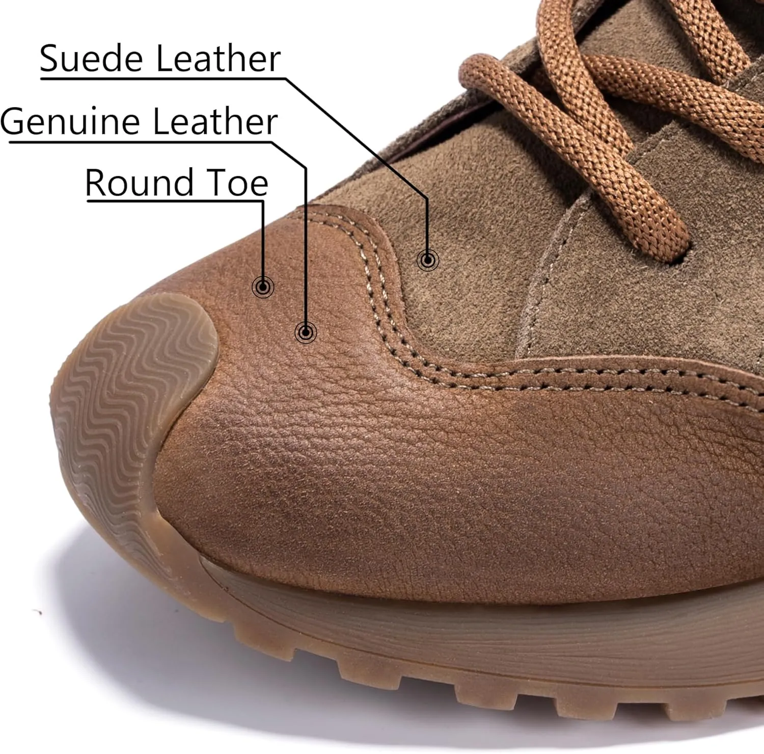 Fashion Sneakers for Women, Lace Up Walking Shoes Genuine Leather Patchwork, High Top Oxford Rubber Comfortable Durable Non-Slip Men Unisex