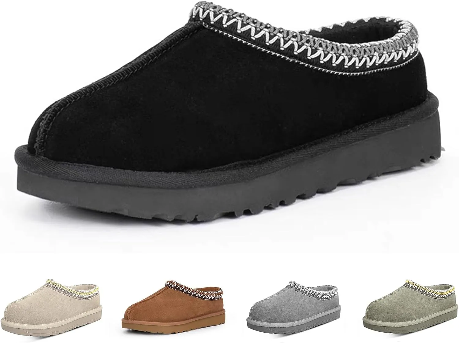 Fashion Winter Shaggy Platform Boots Children's Ankle Boots Little Kids Big Kids Wool Lined Slippers Girls Boys Warm Outdoor Indoor Home Anti-slip Trendy Mini Boots