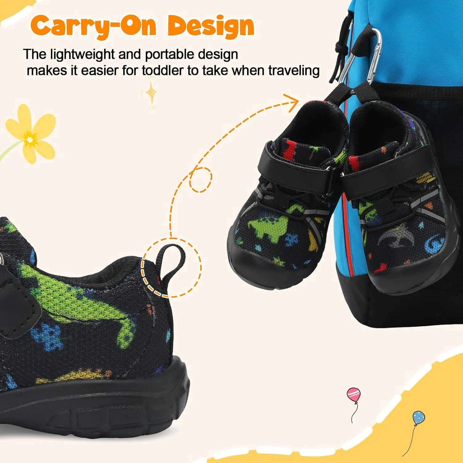 FEETCITY Toddler Sneakers Wide Toddler Shoes Boys Girls Tennis Shoes Sports Running Walking Sneakers