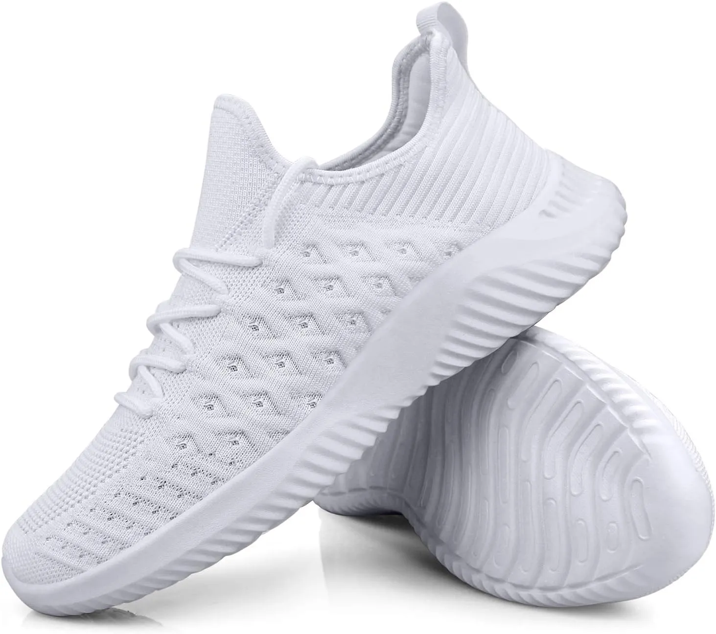 Feethit Mens Slip On Walking Shoes Lightweight Breathable Non Slip Running Shoes Comfortable Fashion Sneakers for Men