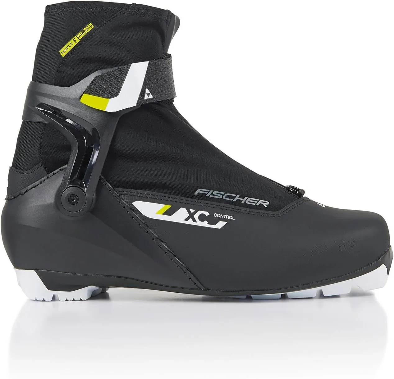 Fischer XC Control Active Ski Boots - Comfortable Fit Supportive Breathable Secure Easy Entry Winter Sports Nordic Ski Boots