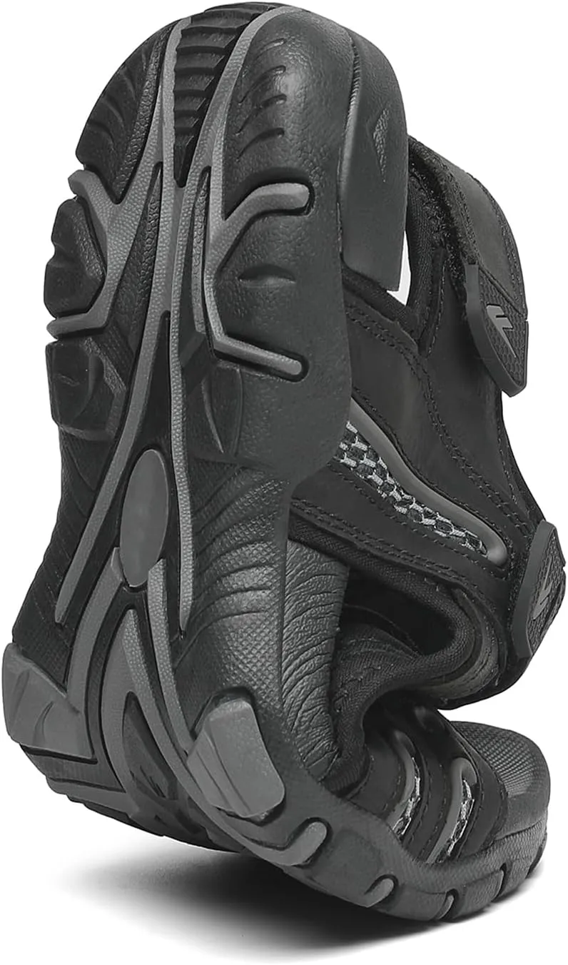 FLARUT Men's Athletic Sandals Sport Outdoor Hiking Sandals Open Toe Leather Walking Sandals Beach Water Shoes