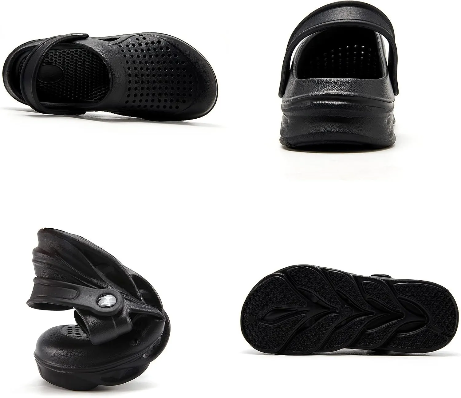 FLIOZY Garden Clogs Mens Water Clogs Summer Breathable Sports Sandals Slip On Beach Sandals Outdoor Indoor Garden Shoes
