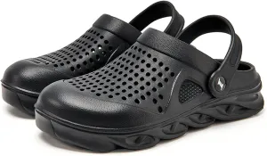 FLIOZY Garden Clogs Mens Water Clogs Summer Breathable Sports Sandals Slip On Beach Sandals Outdoor Indoor Garden Shoes