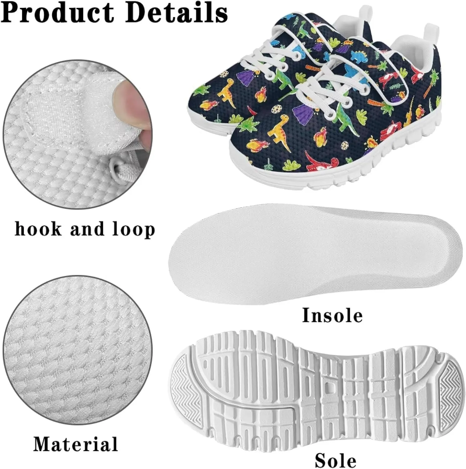 Forchrinse Tie Dye Sea Turtle Print Kids Hook&Loop Sneakers Boys Girls 3D Animal Print Tennis Running Sneakers Lightweight Fashion Sneakers for Toddlers
