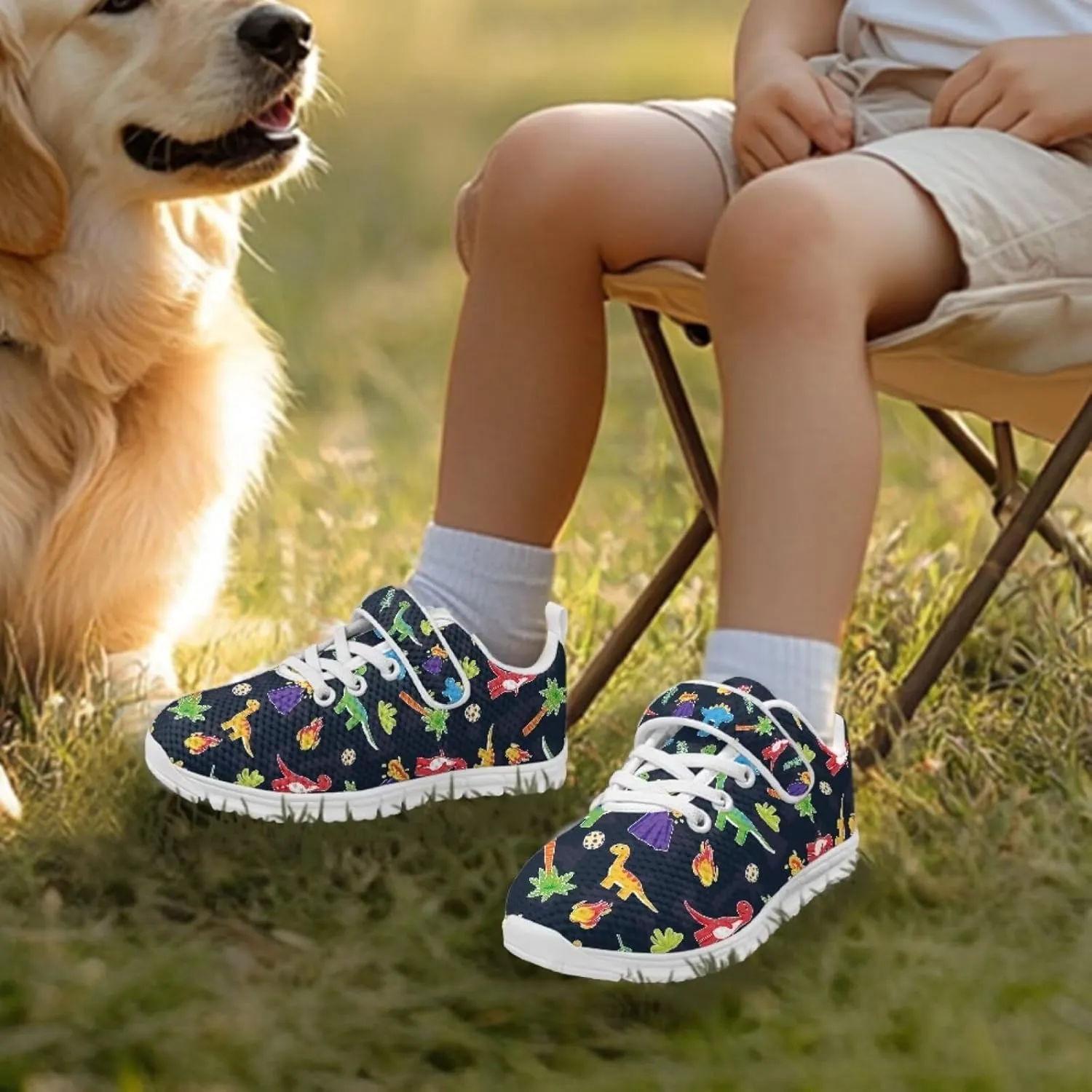 Forchrinse Tie Dye Sea Turtle Print Kids Hook&Loop Sneakers Boys Girls 3D Animal Print Tennis Running Sneakers Lightweight Fashion Sneakers for Toddlers