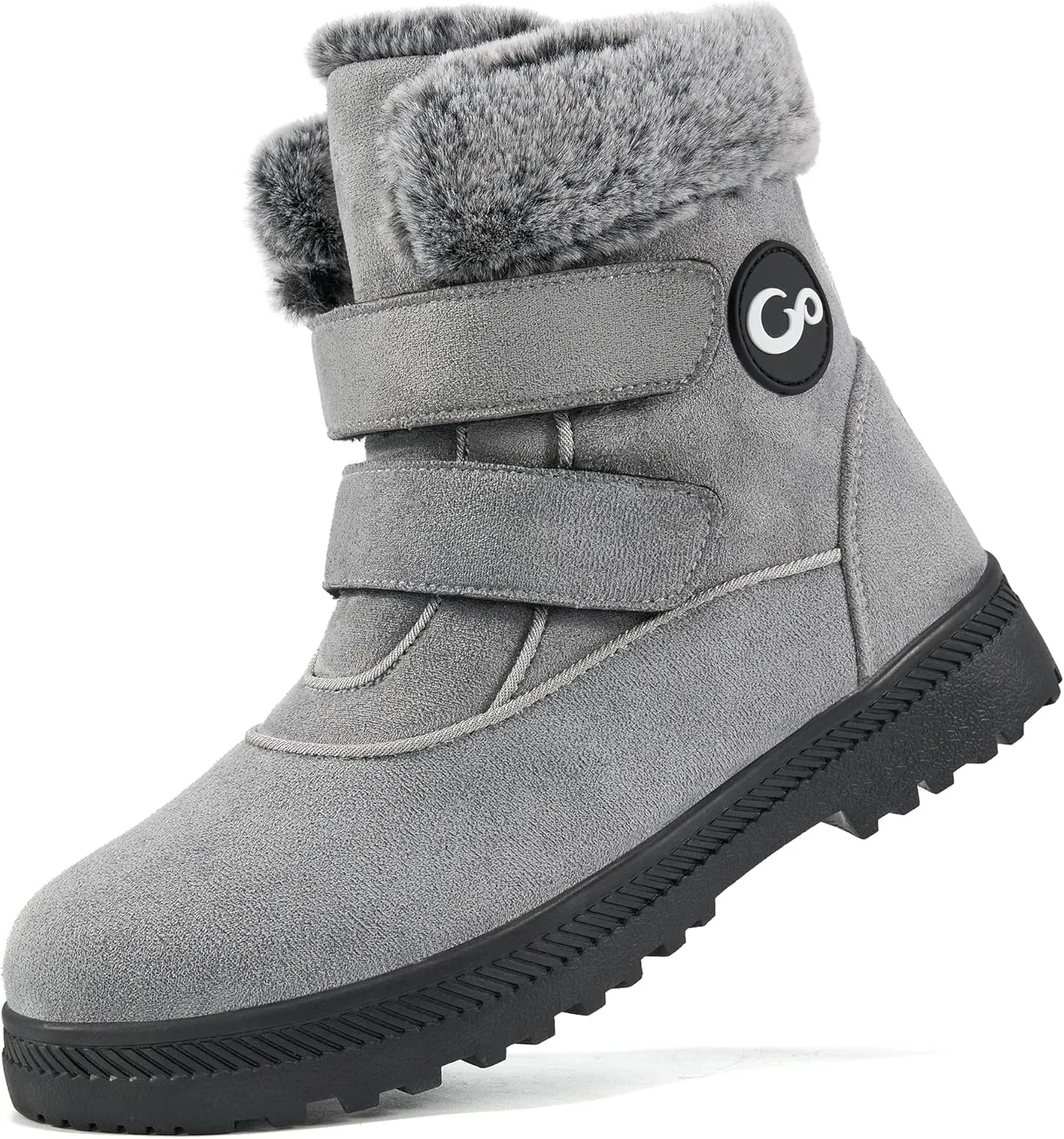 FUDYNMALC Women Winter Snow Boots: Warm Fur Lined Womens Ankle Booties - Comfortable Walking Outdoor Boot Cute