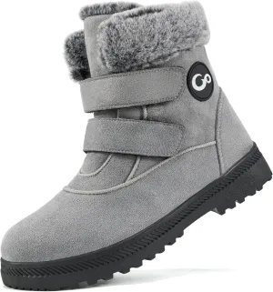 FUDYNMALC Women Winter Snow Boots: Warm Fur Lined Womens Ankle Booties - Comfortable Walking Outdoor Boot Cute