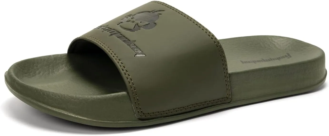 FUNKYMONKEY Slides for Men, Indoor & Outdoor Comfort Casual Sandals