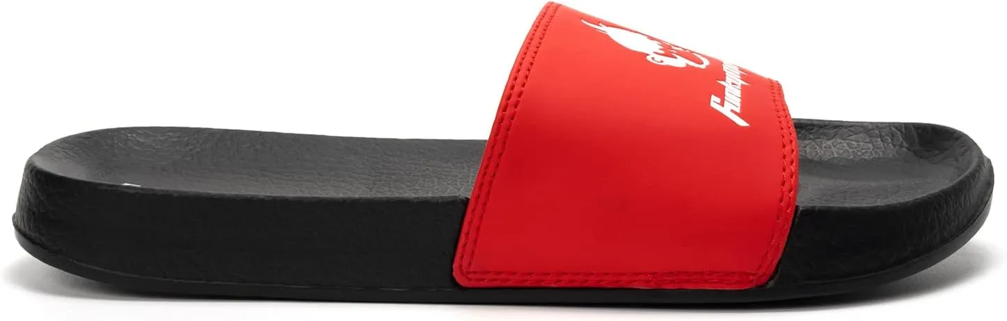 FUNKYMONKEY Slides for Men, Indoor & Outdoor Comfort Casual Sandals