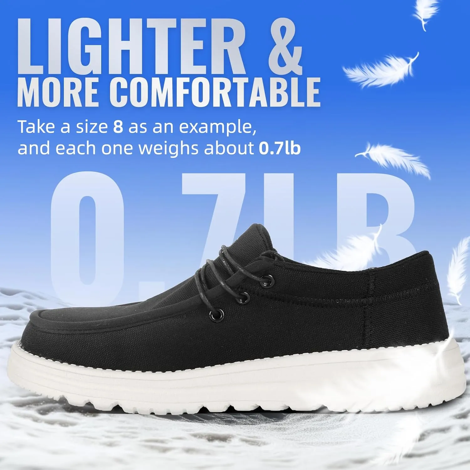 Furuian Steel Toe Shoes for Men Low-top Safety Work Shoes for Men Lightweight Steel Toe Sneakers Comfortable Canvas Work Loafers Zapatos De Trabajo para Hombres