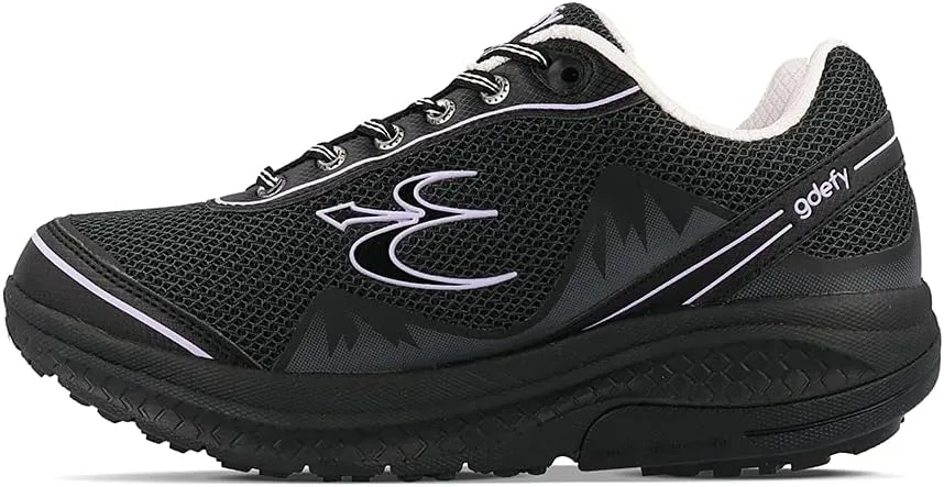 G-DEFY Mighty Walk Women’s Orthopedic Walking Shoe | VersoShock Technology for Pain Associated with Running | Prolonged Standing | Arch Support | Diabetic Shoes | Wide Shoes | Free Custom Orthotic