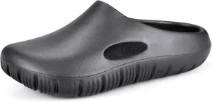 Garden Clogs for Women and Men, Comfort Non-Slip Waterproof Mules Shoes, Slip-on Outdoor Beach Slippers Unisex Adult Classic Closed Toe Slides