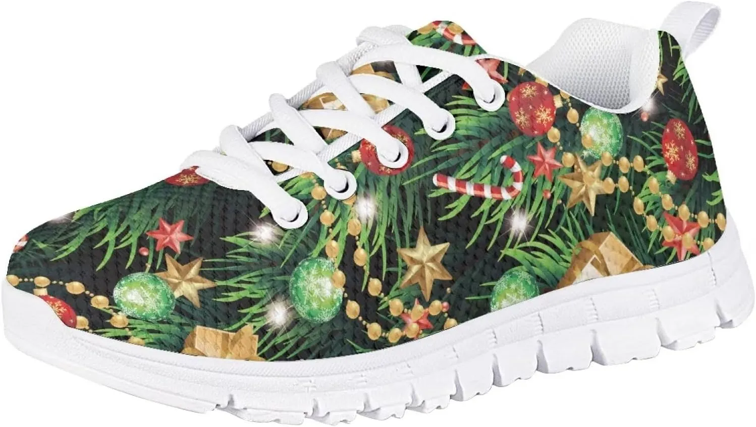 GIFTPUZZ Kids Sneakers Hiking Running Outdoor Walking Lace Up Athletic Tennis Shoes