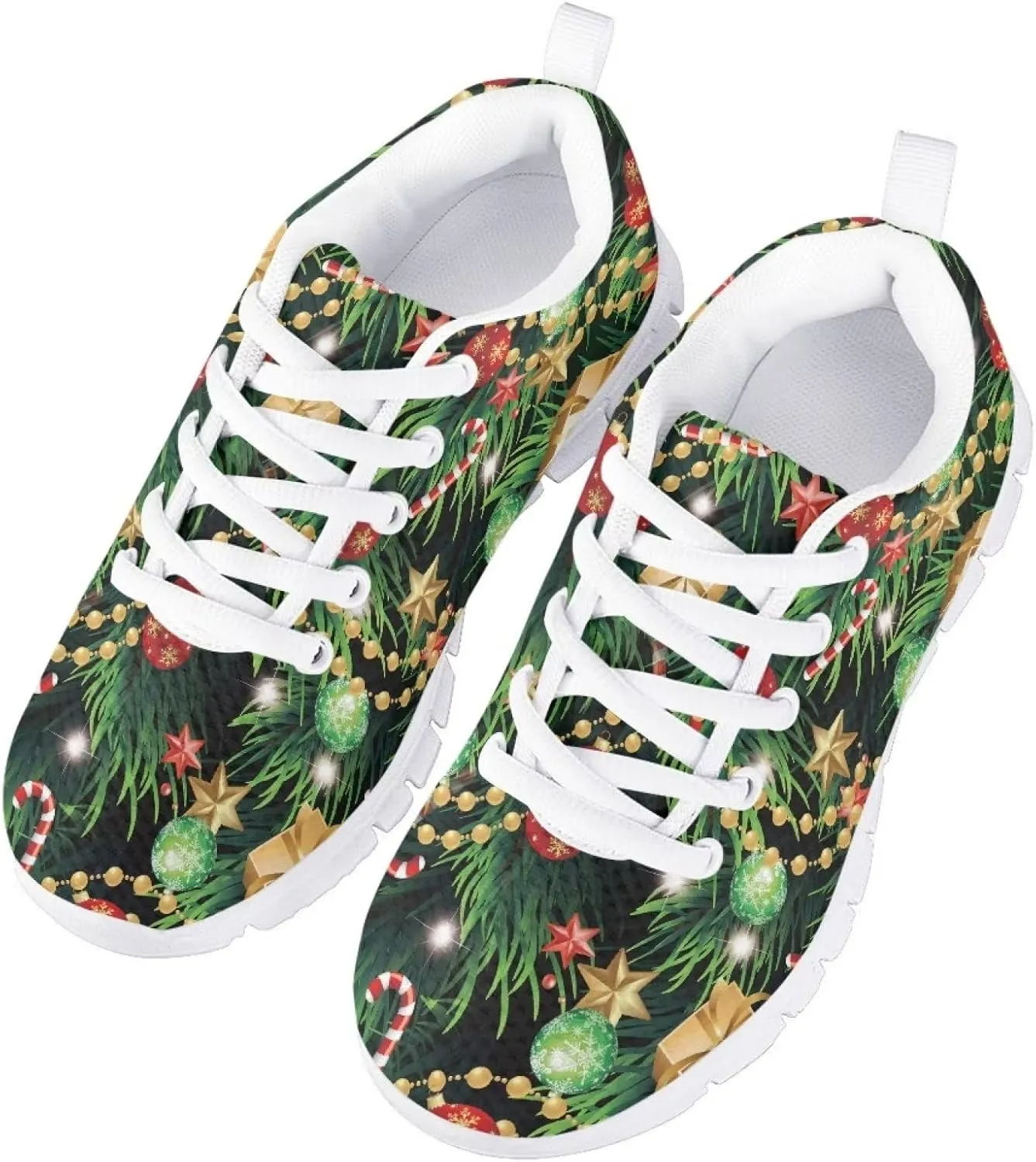 GIFTPUZZ Kids Sneakers Hiking Running Outdoor Walking Lace Up Athletic Tennis Shoes