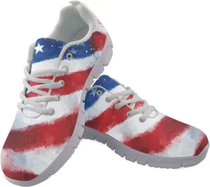 GIFTPUZZ Mens Lace Up Athletic Trainers Running Sneakers Wedge Breathable Gym Lightweight Sports Tennis Shoes