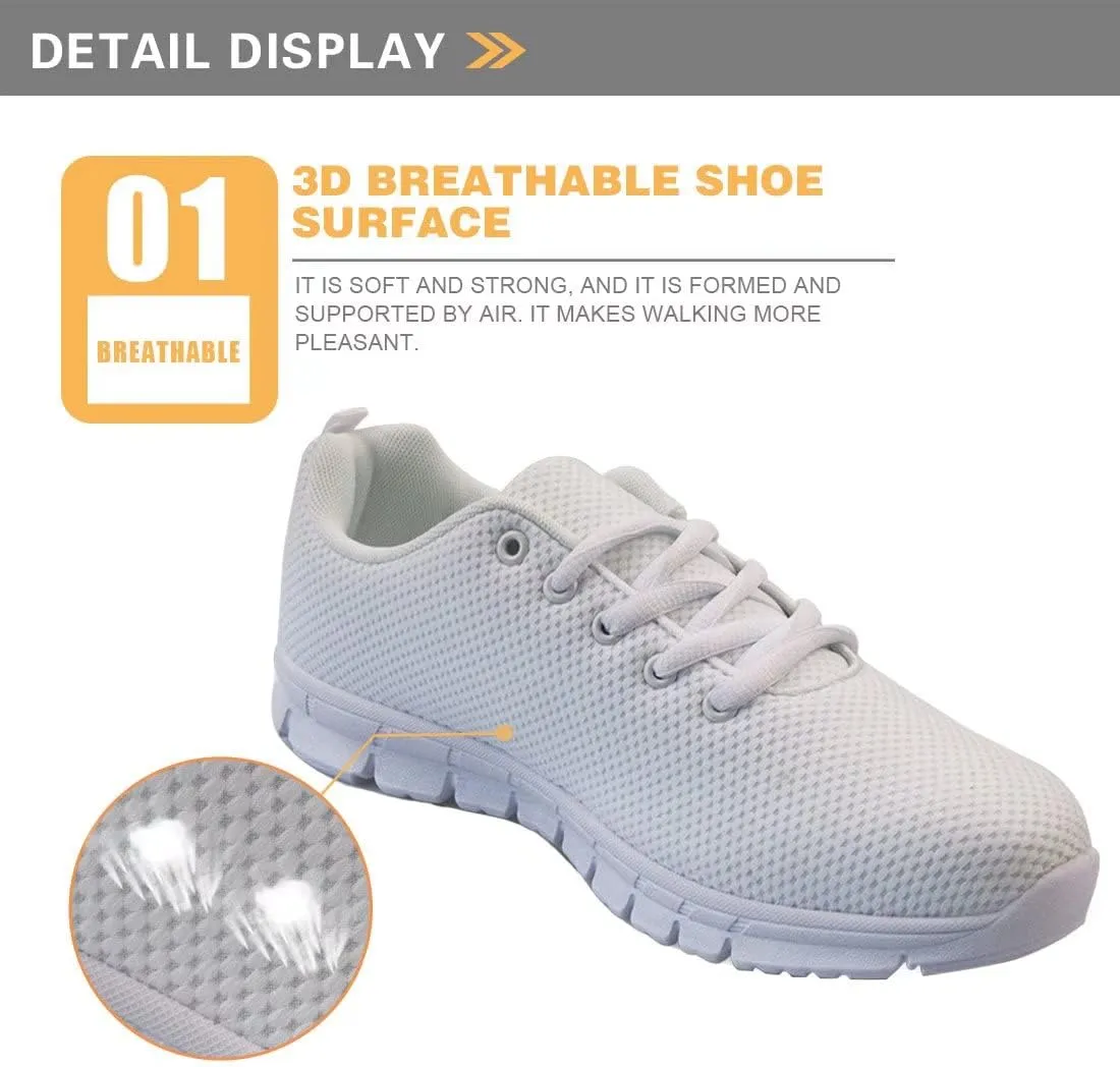 GIFTPUZZ Mens Lace Up Athletic Trainers Running Sneakers Wedge Breathable Gym Lightweight Sports Tennis Shoes