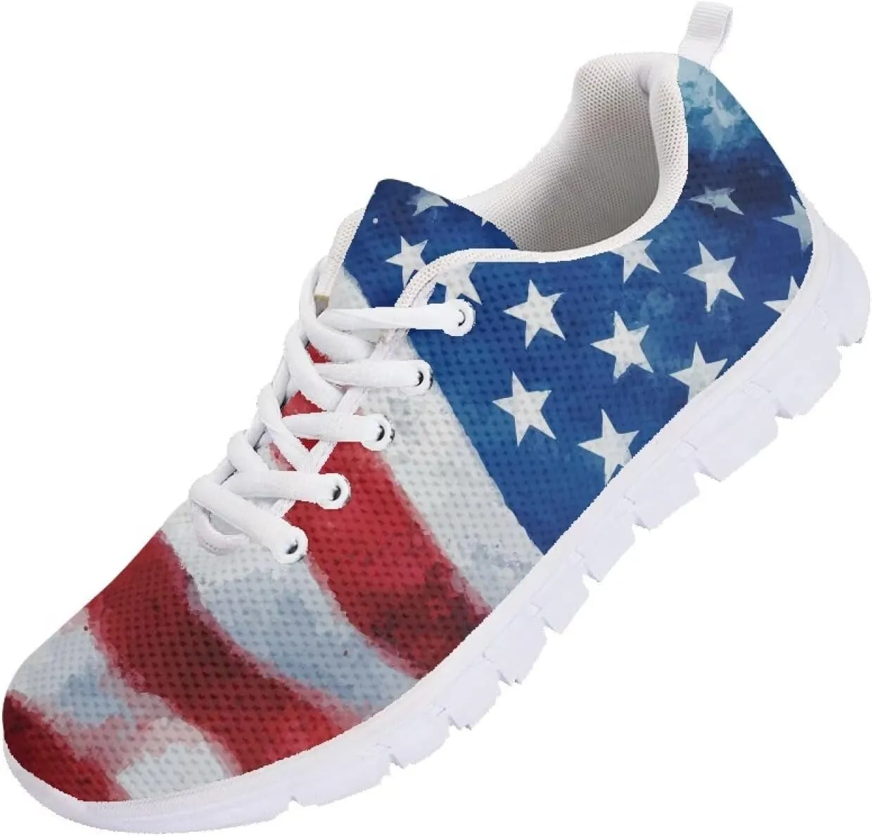 GIFTPUZZ Mens Lace Up Athletic Trainers Running Sneakers Wedge Breathable Gym Lightweight Sports Tennis Shoes