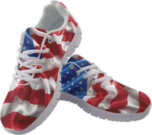 GIFTPUZZ Mens Lace Up Athletic Trainers Running Sneakers Wedge Breathable Gym Lightweight Sports Tennis Shoes
