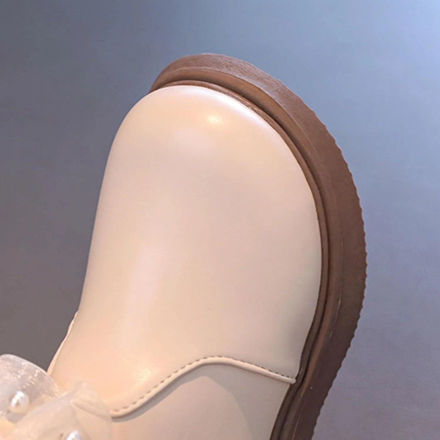 Girls Fashion Short Dress Boot with Lace Pearl Decoration Thick Bottom Solid Classic Non Slip Girls Size 3 Riding Boots