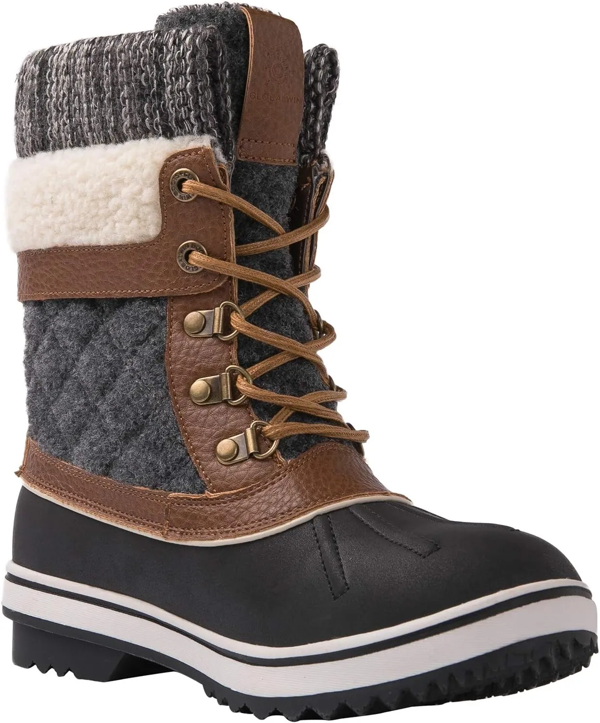 GLOBALWIN Women's Waterproof Winter Boots Snow Boots For Women