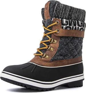GLOBALWIN Women's Waterproof Winter Boots Snow Boots For Women