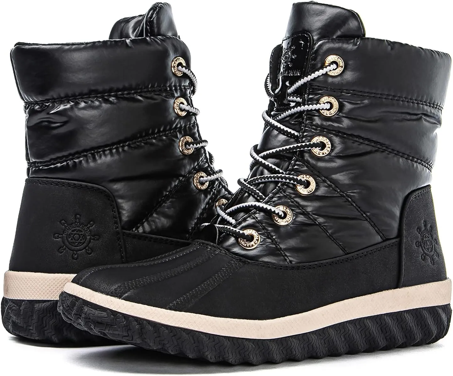 GLOBALWIN Women's Winter Boots Ankle Boots