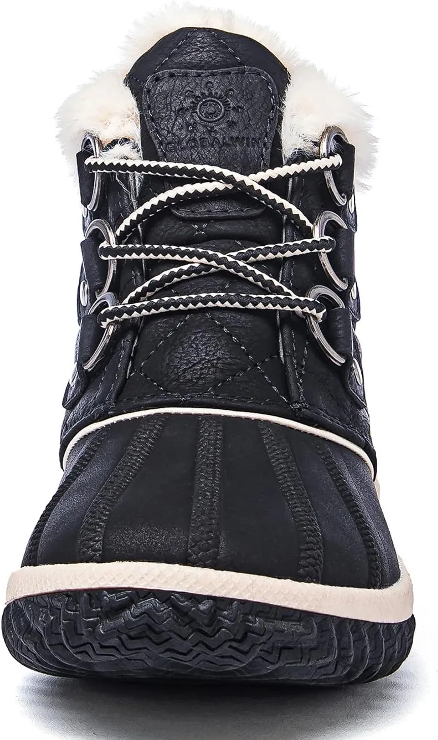 GLOBALWIN Women's Winter Boots Ankle Boots