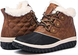 GLOBALWIN Women's Winter Boots Ankle Boots