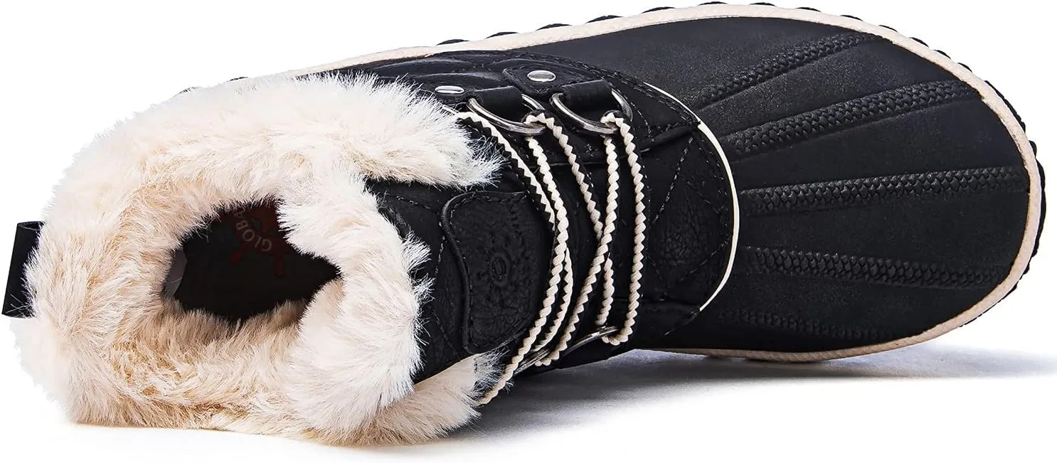 GLOBALWIN Women's Winter Boots Ankle Boots
