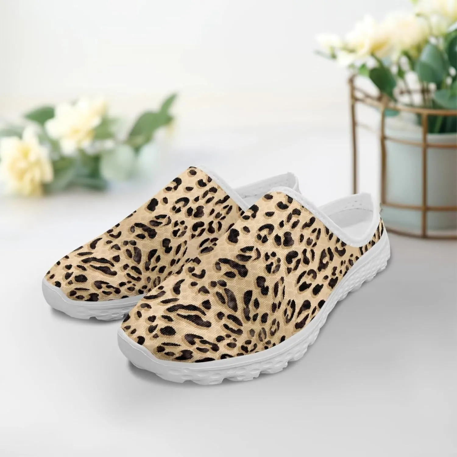 GOSTONG Slip-On Mule Clog for Women Comfortable Mules Shoes Breathable Non Slip Backless Slide Loafers for Walking Work Size 6-13.5