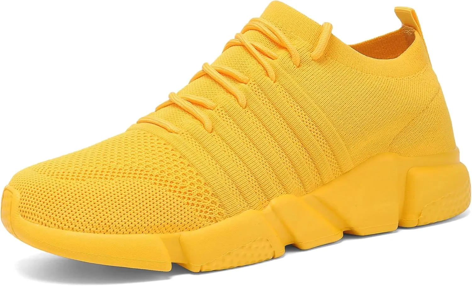 GSLMOLN Mens Womens Fashion Sneakers Unisex Slip on Ultra-Sock Knit Soft Sole Breathable Lightweight Casual Walking Shoes