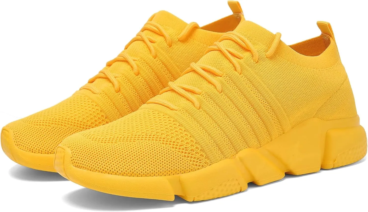 GSLMOLN Mens Womens Fashion Sneakers Unisex Slip on Ultra-Sock Knit Soft Sole Breathable Lightweight Casual Walking Shoes
