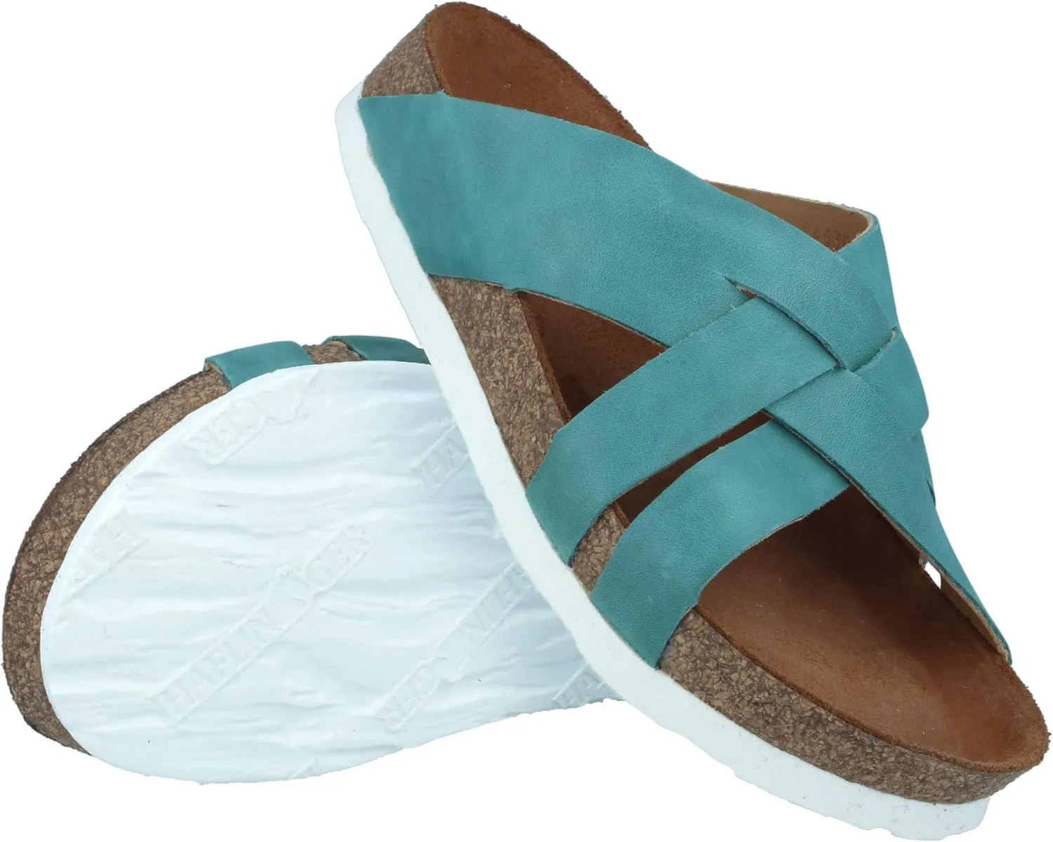 HAFLINGER Bio BO Unisex Leather Mules