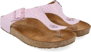 HAFLINGER Bio Memphis mules, toe separator, unisex, leather