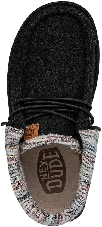 Hey Dude Wendy Fold Youth | Girl's Loafers | Girl's Slip On Shoes | Comfortable & Light Weight