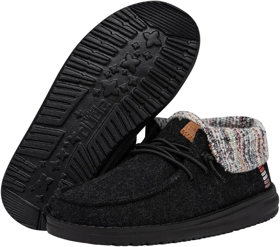 Hey Dude Wendy Fold Youth | Girl's Loafers | Girl's Slip On Shoes | Comfortable & Light Weight